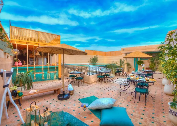 riad paradis blanc Marrakesh